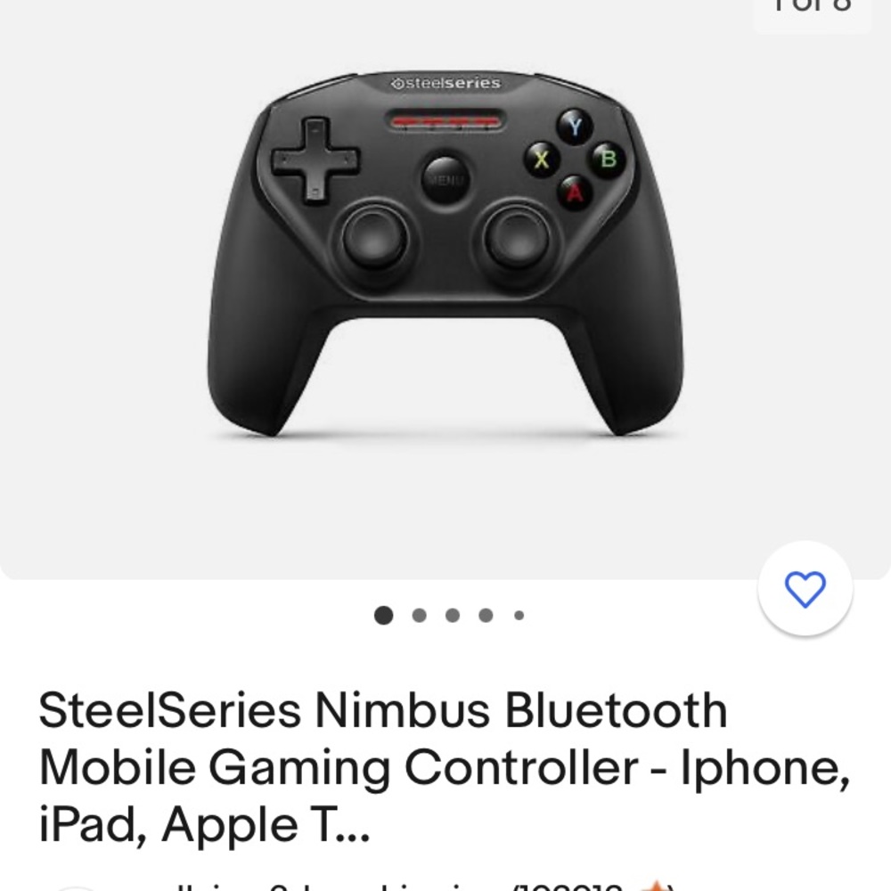 Bluetooth gaming controller - Picture 3 of 4